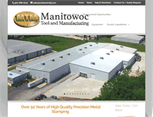 Tablet Screenshot of mantoolmfg.com